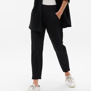 Athleta Brooklyn Mid Rise Ankle Pant Black 12T